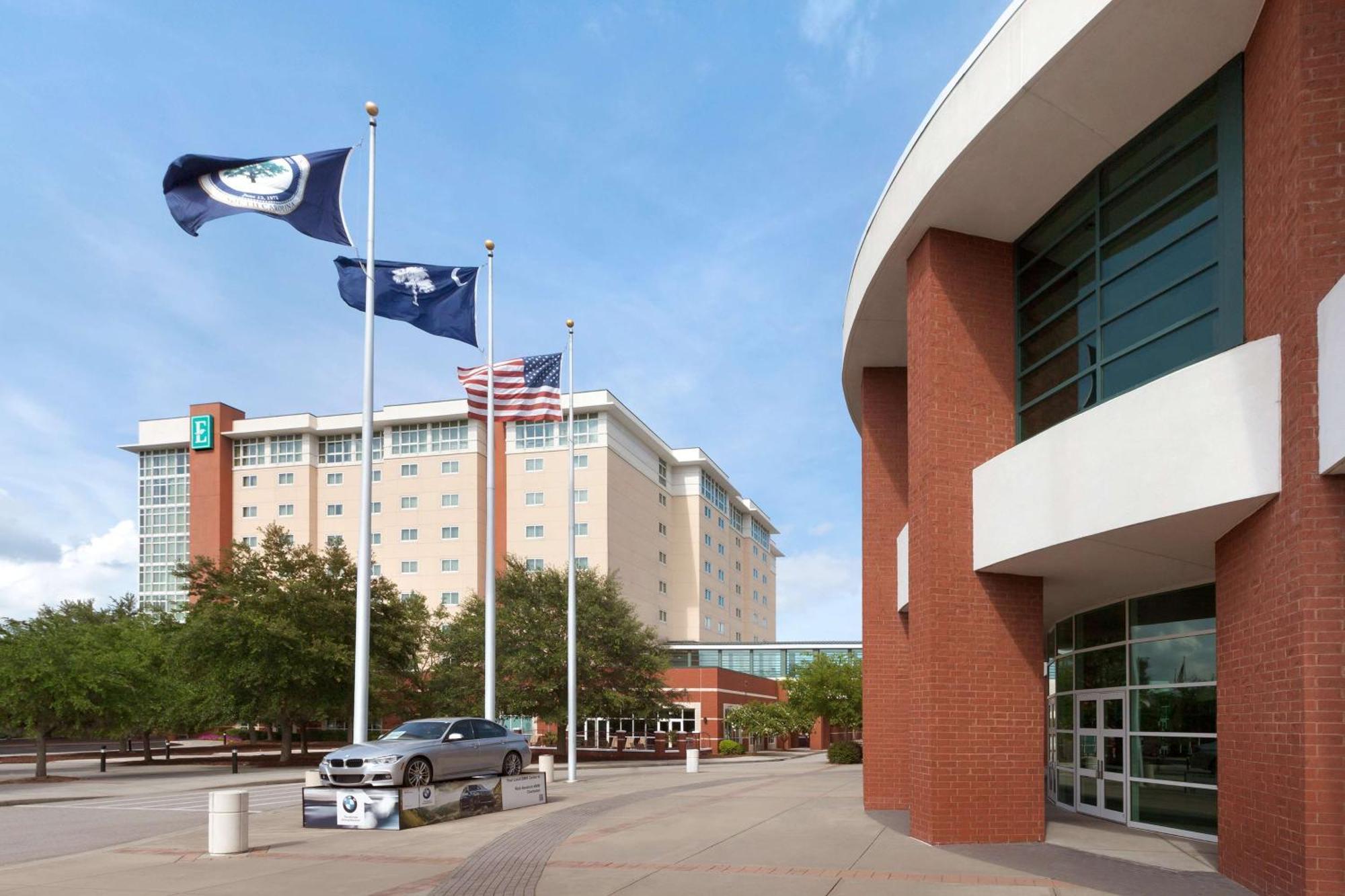 Embassy Suites North Charleston Airport Hotel Convention Экстерьер фото